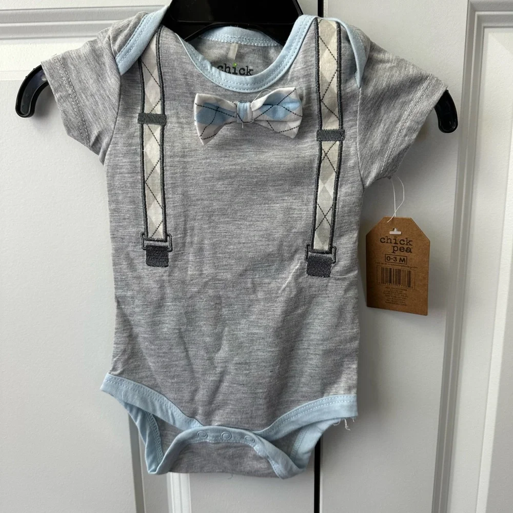 NWT Chick Pea Boys Three-Piece Matching Set (Size 0-3 Months)
